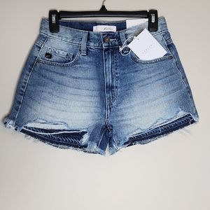 KanCan Distressed Shorts